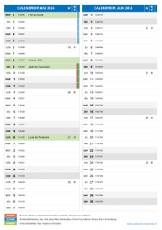 Calendrier scolaire pour Mai et Juin 2024 portrait 2