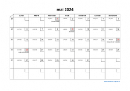 Calendrier mai 2024 modele 02