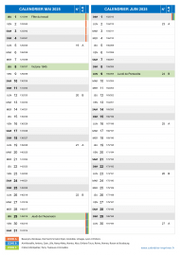 Calendrier scolaire pour Mai et Juin 2025 portrait 2