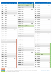 Calendrier scolaire pour Octobre à Décembre 2025 portrait 2