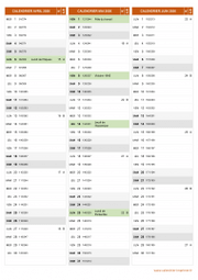 Calendrier pour les mois de Avril à Juin 2026 portrait 2