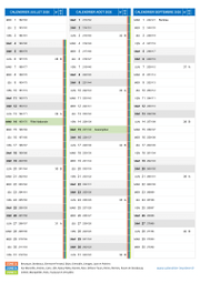 Calendrier scolaire pour Juillet à Septembre 2026 portrait 2