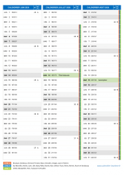 Calendrier scolaire pour Juin à Août 2026 portrait 2
