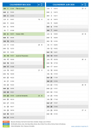 Calendrier scolaire pour Mai et Juin 2026 portrait 2