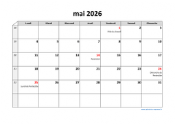 Calendrier mai 2026 modele 03