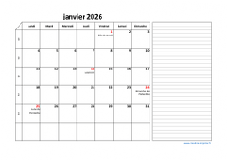Calendrier mai 2026 modele 06