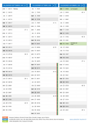 Calendrier scolaire pour Septembre à Novembre 2026 portrait 2