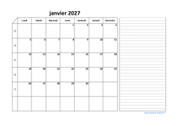 Calendrier avril 2027 modele 06